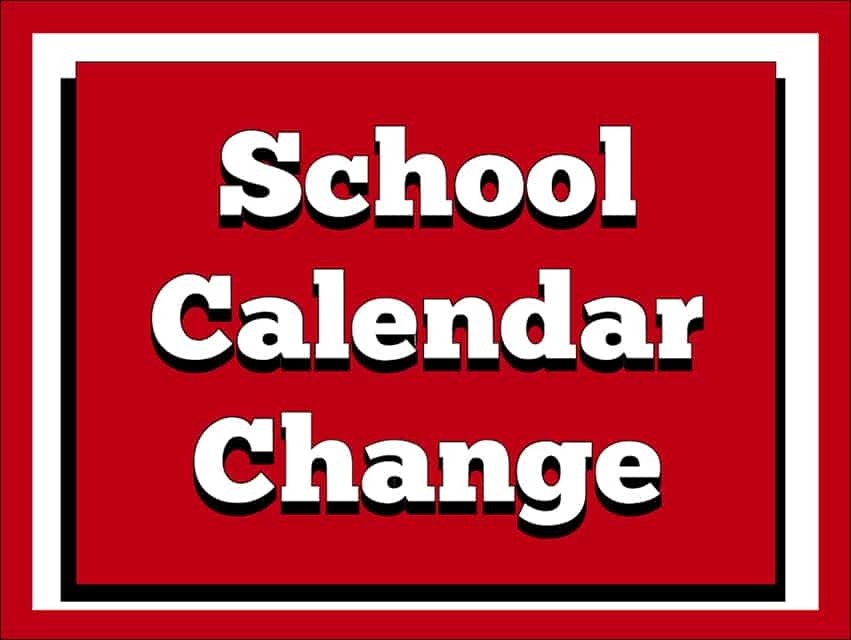 calendar change