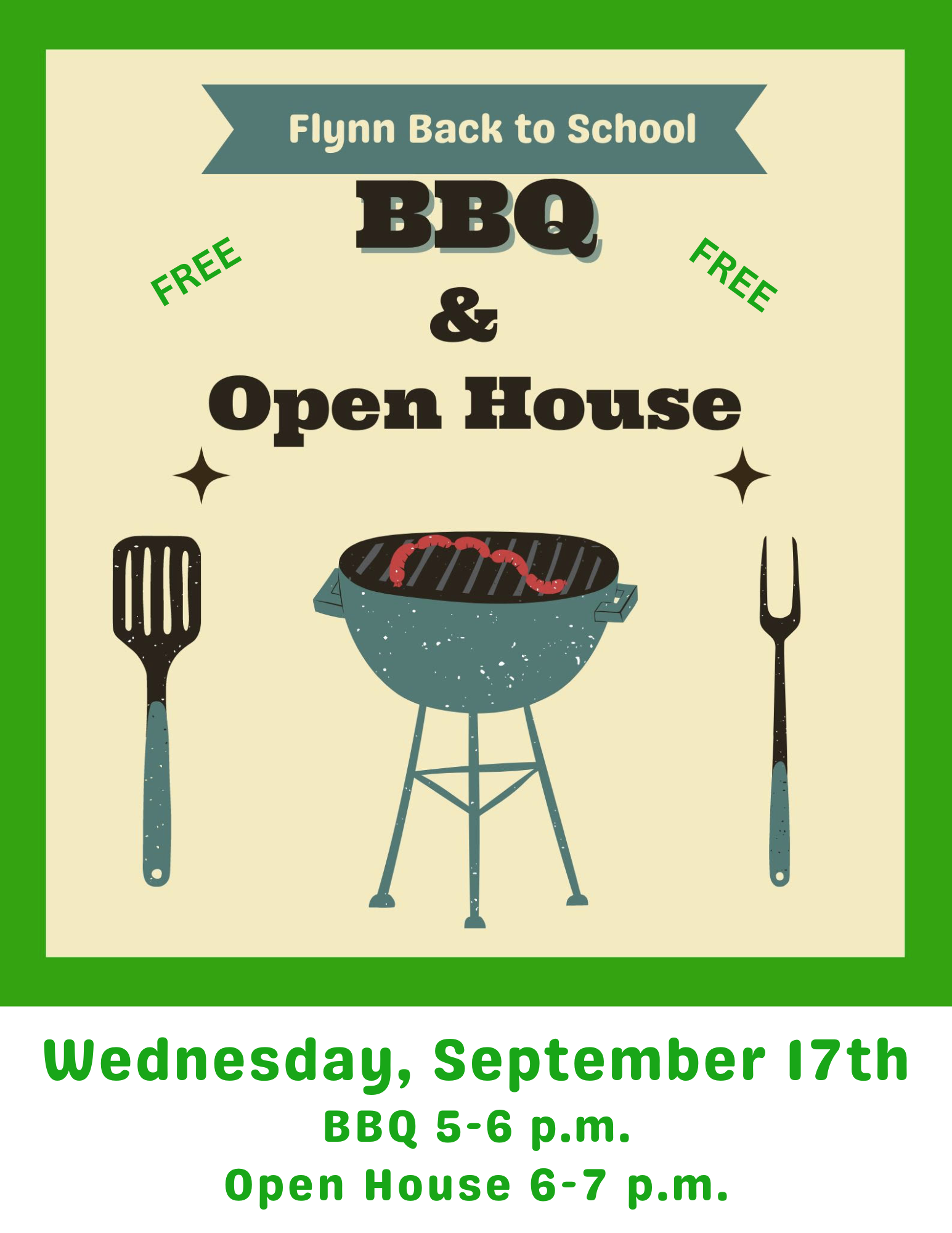 Newsletter - Back to School BBQ 2025